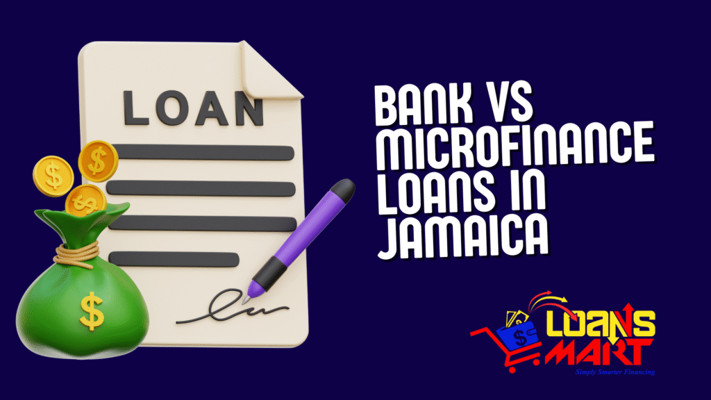 banks vs microfinance loans in jamaica